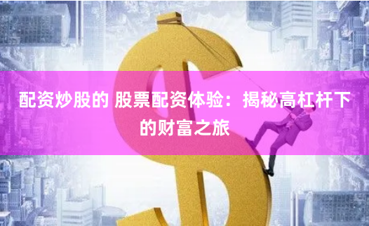 配资炒股的 股票配资体验：揭秘高杠杆下的财富之旅